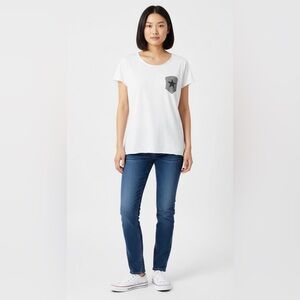 White Made in Italy T-Shirt, 100% cotton, excellent condition